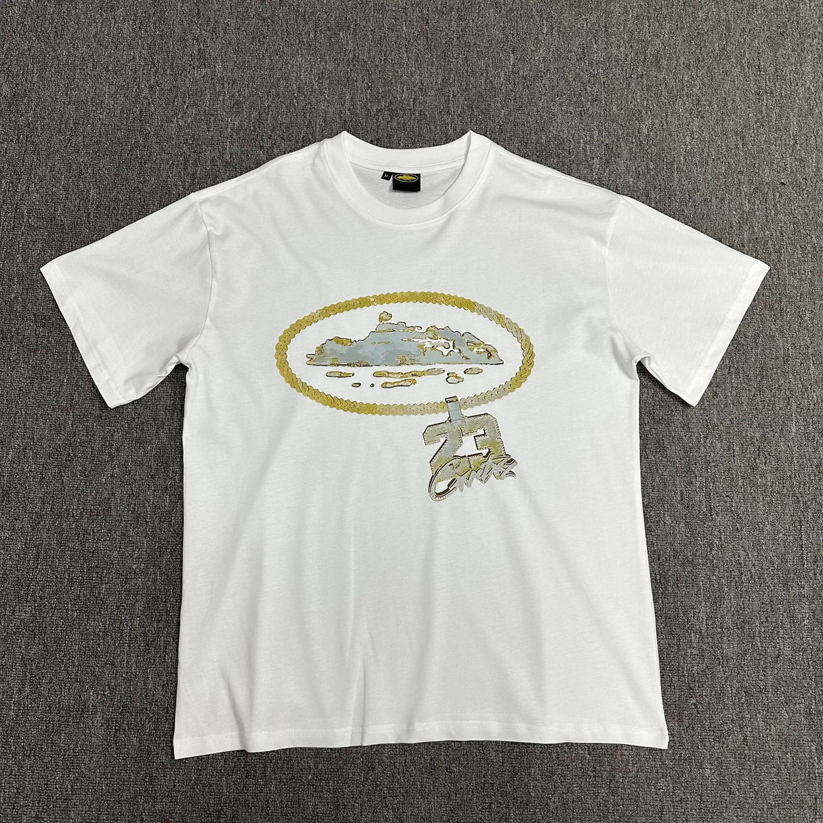 Corteiz Multi‑Graphic Print Crew Neck Short Sleeve T‑Shirt Unisex