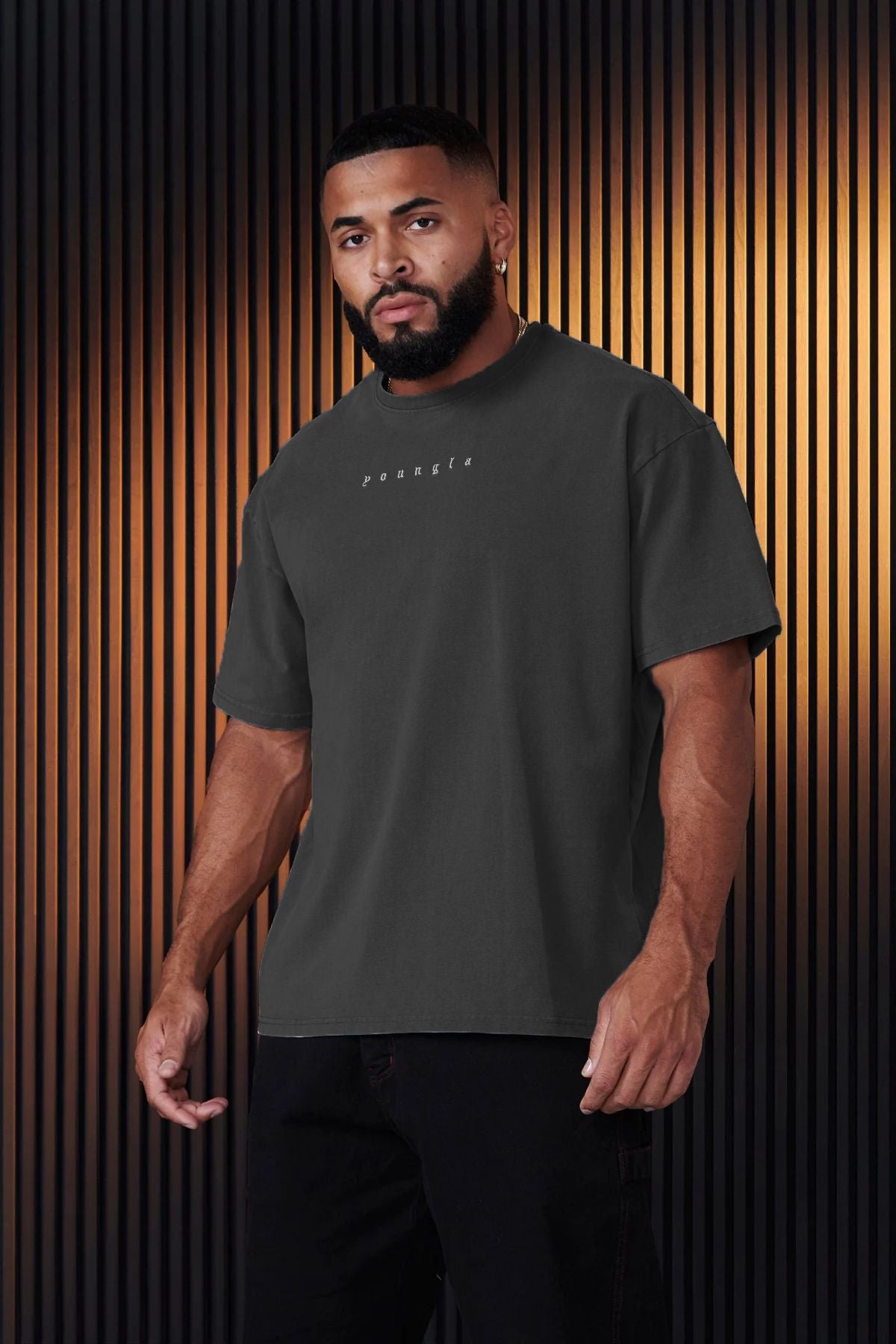 YOUNGLA 401 Essential Jacked Tees