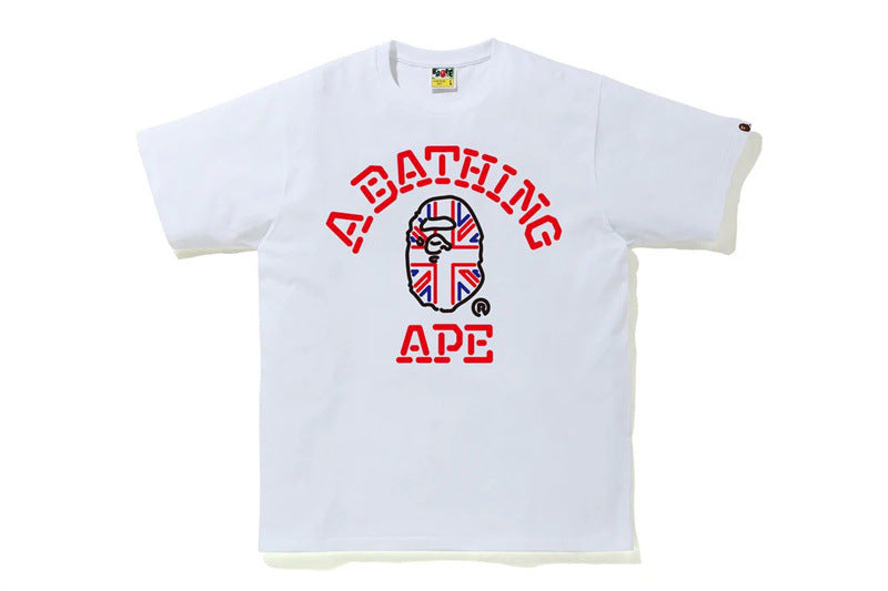 Bape Ape Head Shark Baby Milo Multi‑Print Heavyweight Tee Multi‑Style