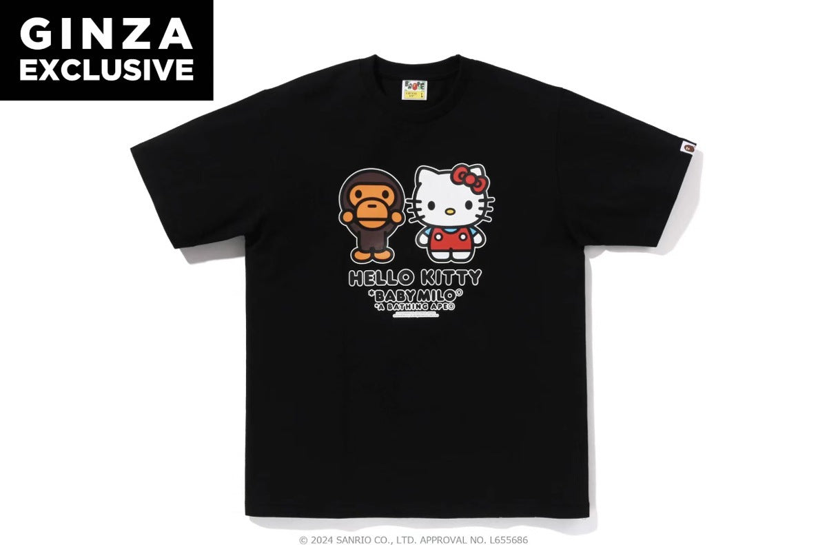 BAPE Baby Milo x Sanrio Characters Graphic T-Shirt Unisex