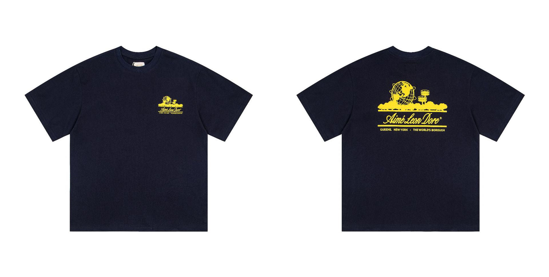 Aime Leon Dore Letter Graphic Crew Neck Short Sleeve T Shirt