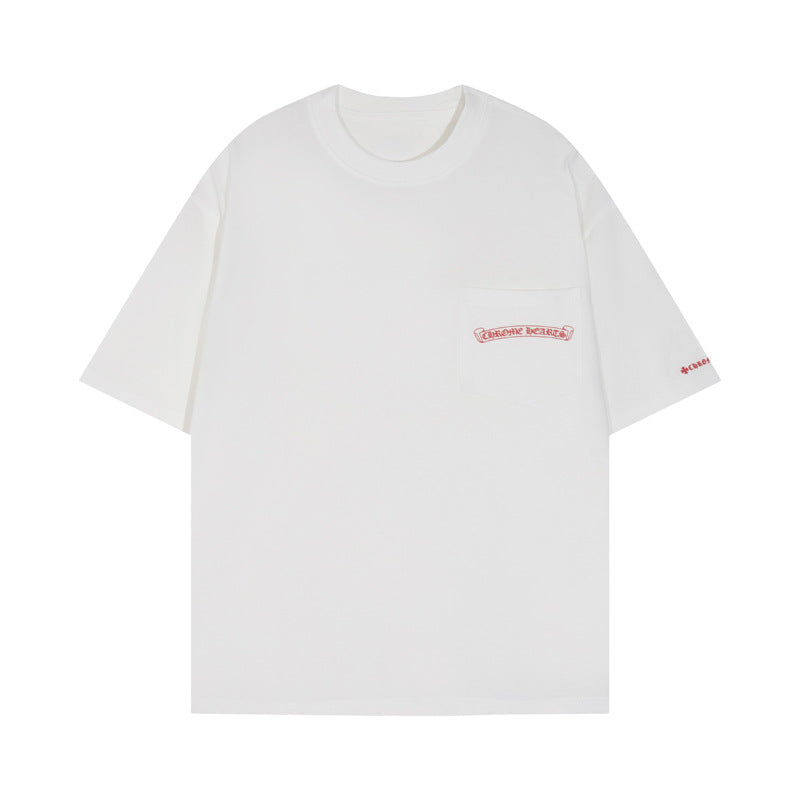 Chrome Hearts Cross Heavyweight Oversized T-Shirt Streetwear Unisex