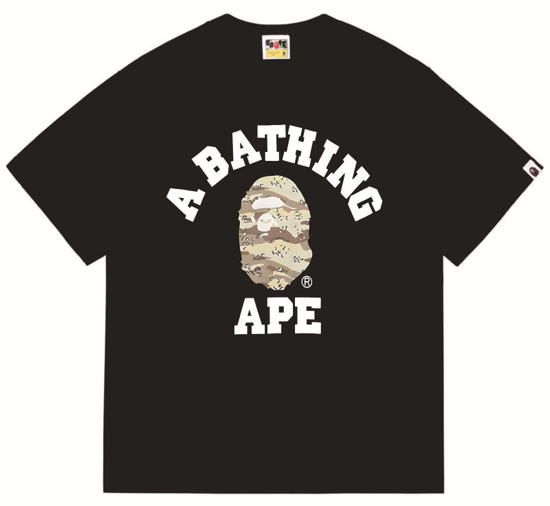 Bape Sakura Floral Graphic Oversized Tee Streetwear Unisex