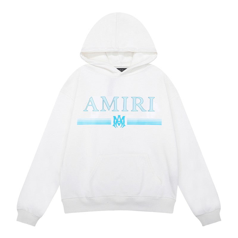 Amiri Letter Graphic Print Hoodie Streetwear Unisex