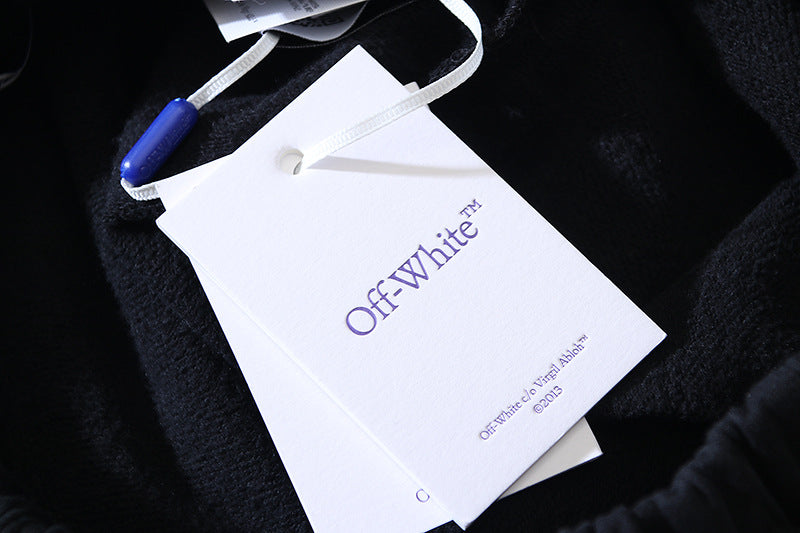 Off White Virgin Mary Graphic Relax Fit Casual Shorts Unisex