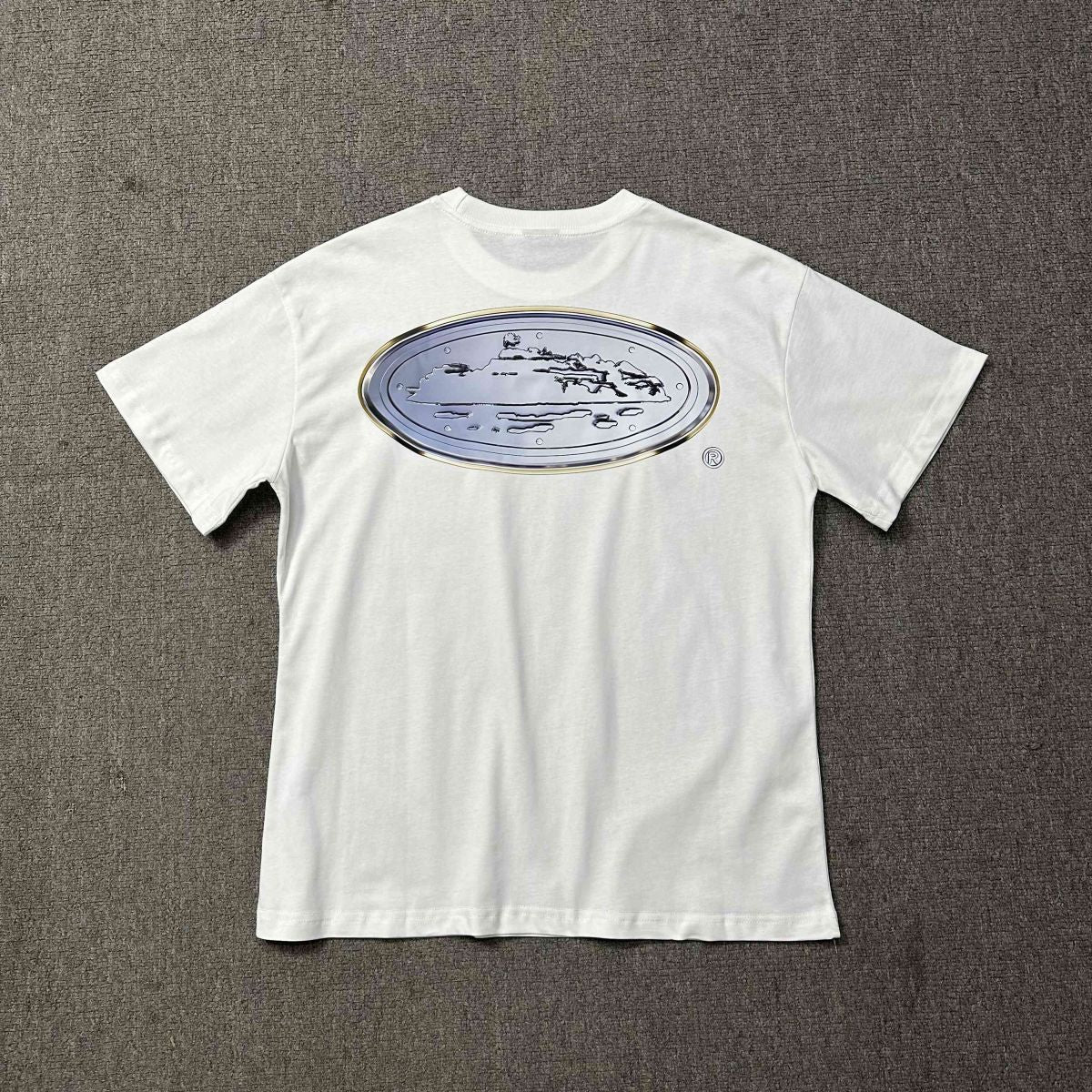 Corteiz Multi‑Logo Graphic Oversized Tee Streetwear Unisex