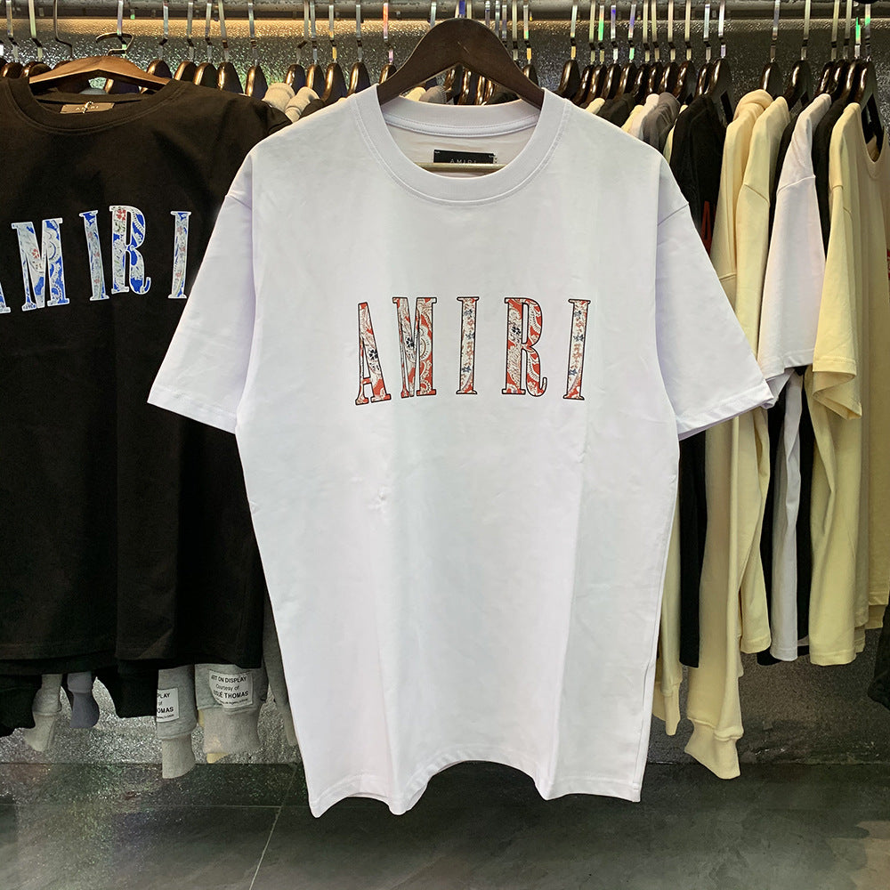 Amiri Peace Dove Graphic Oversized Tee Streetwear Unisex