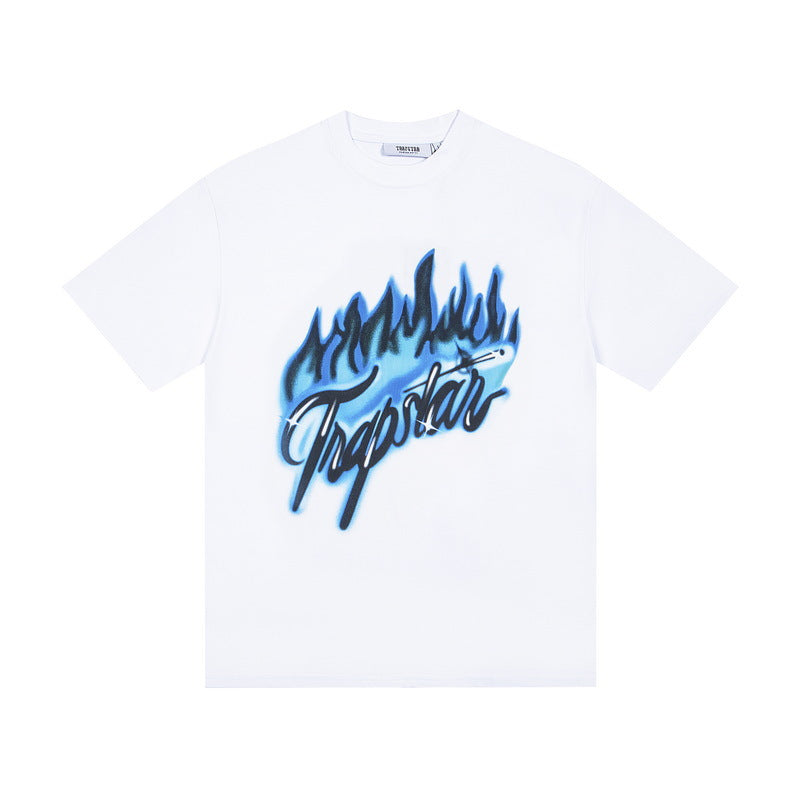 Trapstar Multi‑Graphic Print Oversized Tee Streetwear Unisex