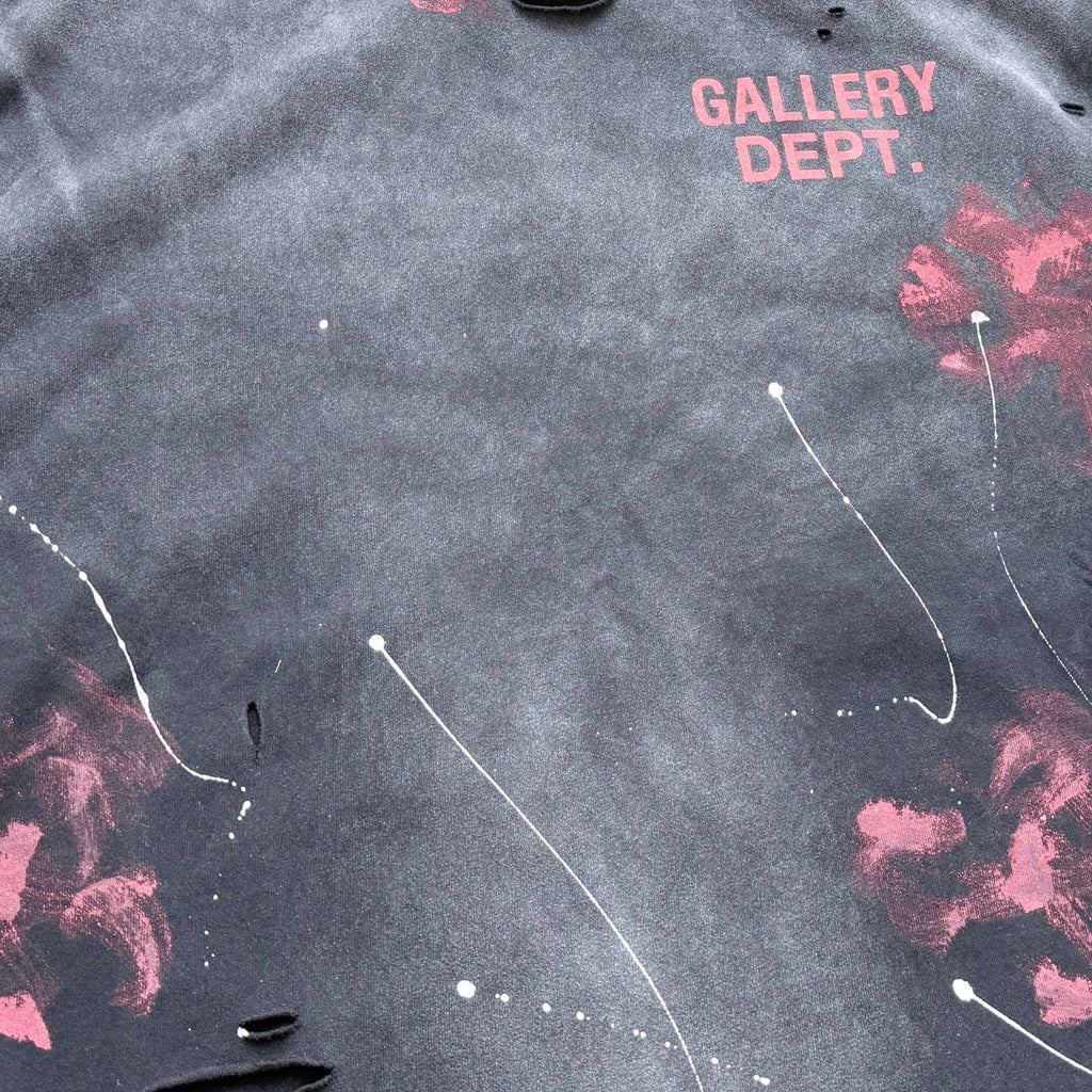 Gallery Dept California Limited Floral Distressed Crew Neck T Shirt