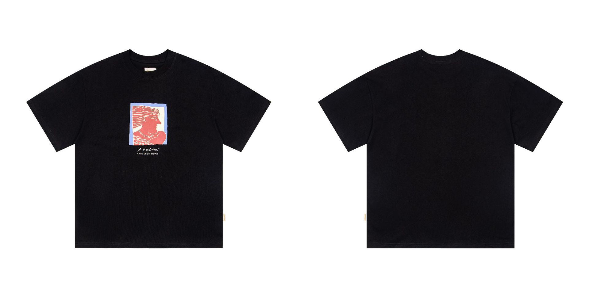Aime Leon Dore Letter Graphic Crew Neck Short Sleeve T Shirt