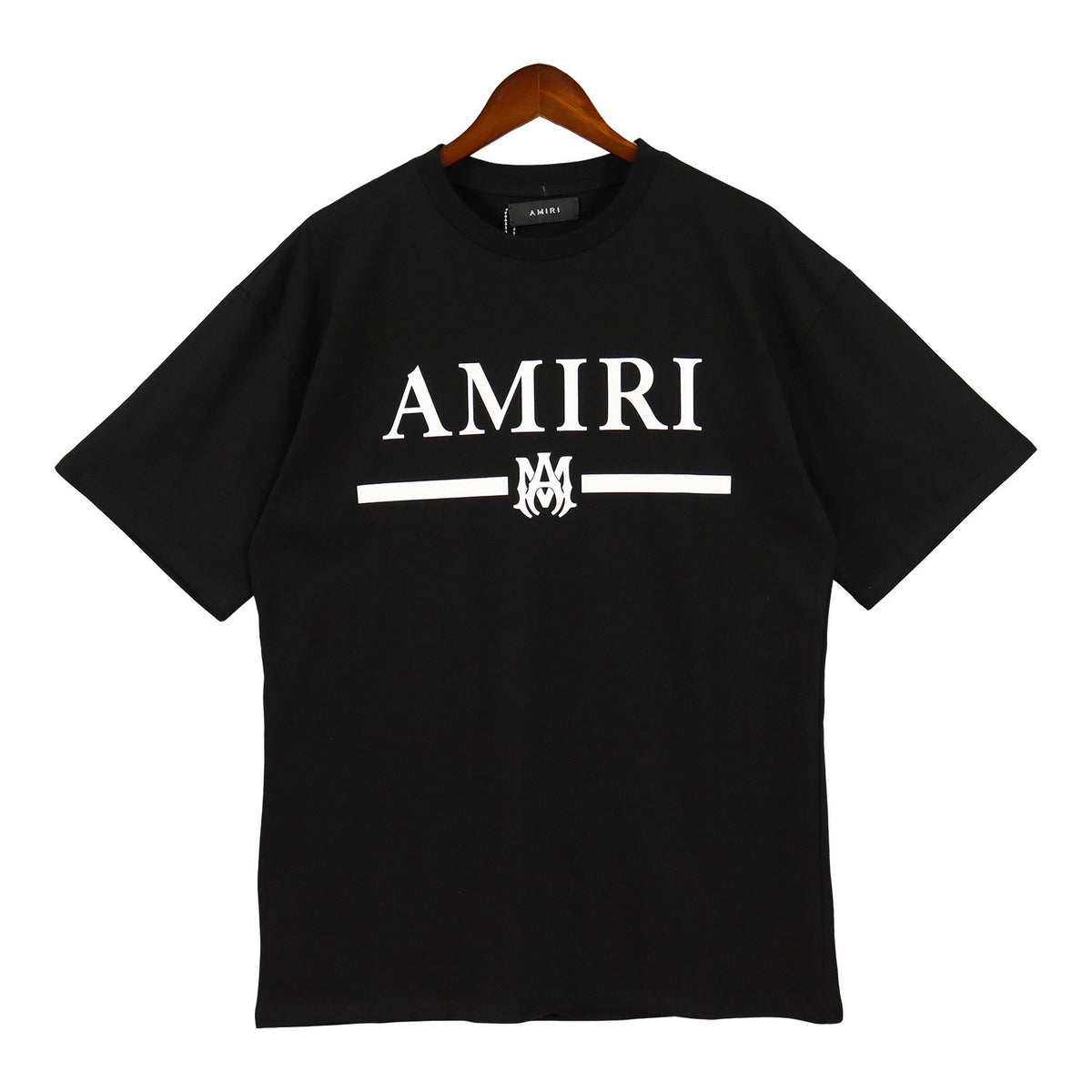 Amiri Multi‑Pattern Letter Graphic Oversized Tee Streetwear Unisex