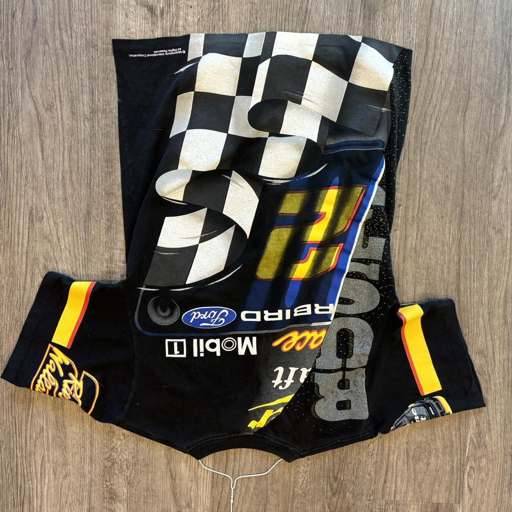 Hunter Scotto Nascar Racing Car Print Crew Neck Short Sleeve T Shirt