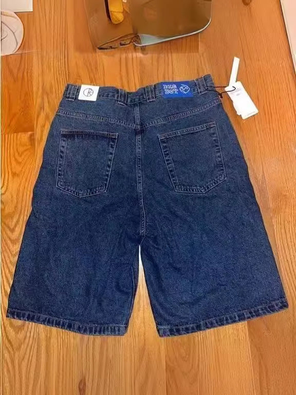 Polar Skate Co Y2K Baggy Denim Jort Skateboard Shorts