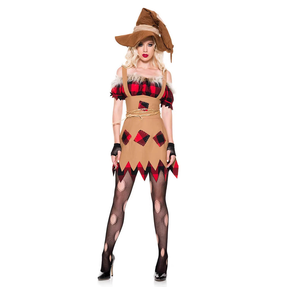 Halloween Women Scarecrow Zombie & Vampire Multi‑Style Cosplay Sets