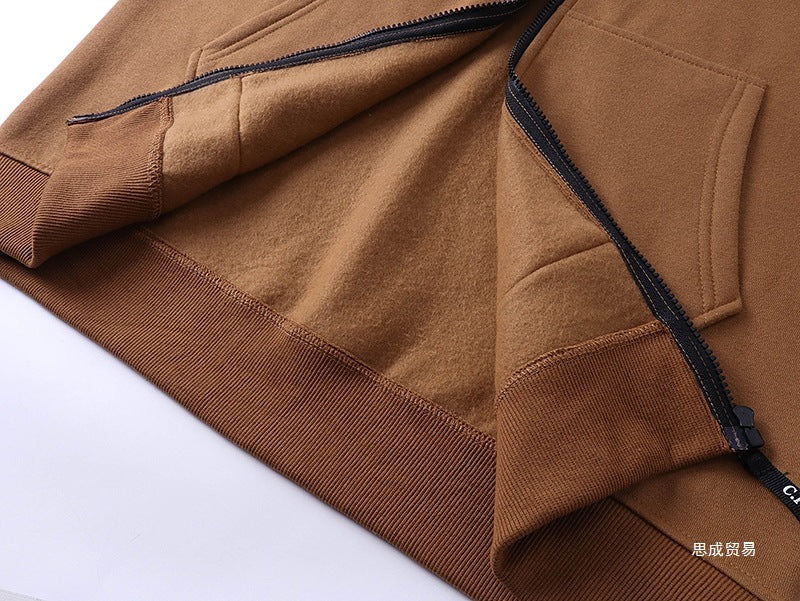 C.P. Company Goggle Zip Hoodie Lens Detail Sweatshirt