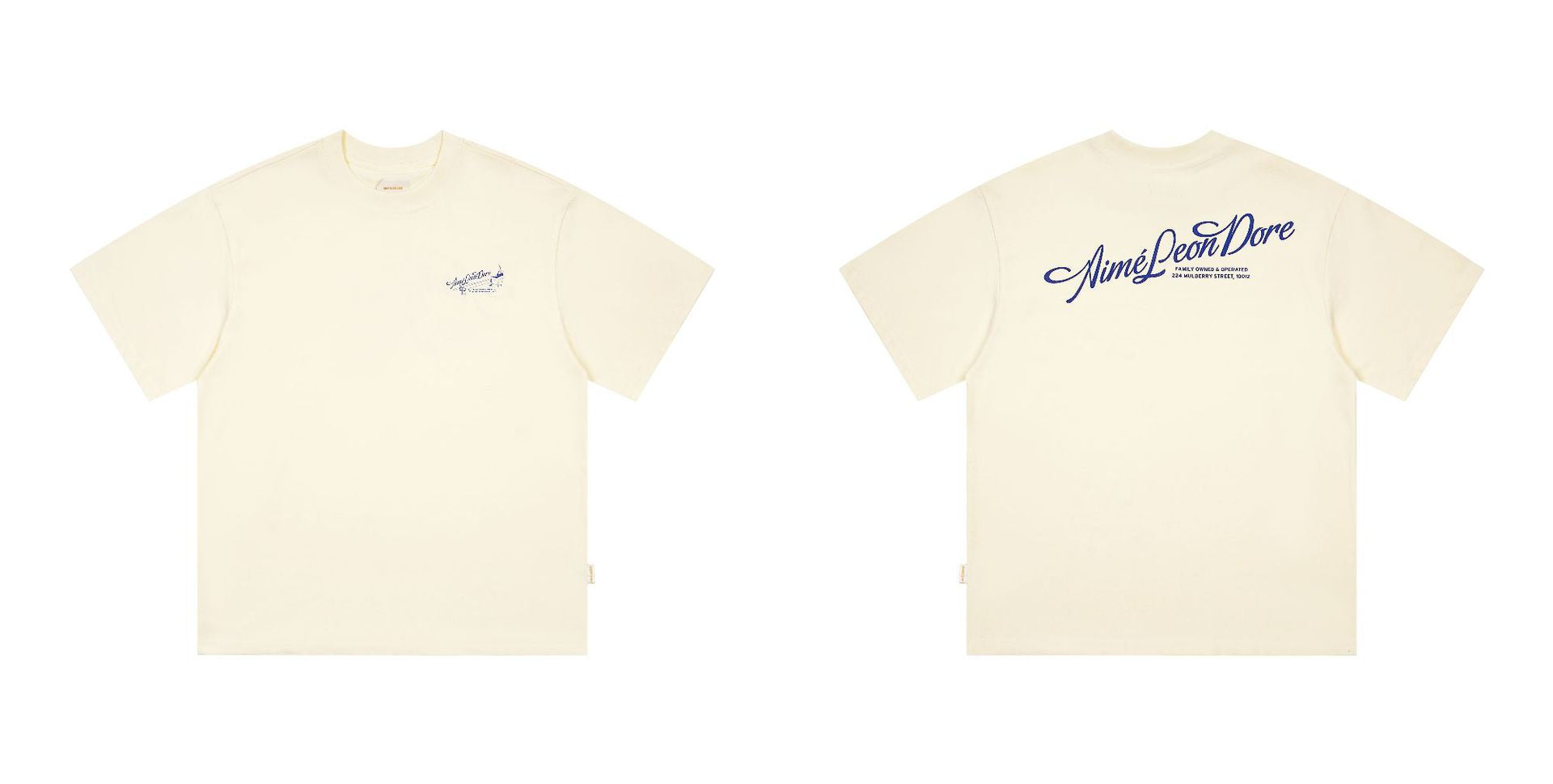 Aime Leon Dore Letter Graphic Crew Neck Short Sleeve T Shirt