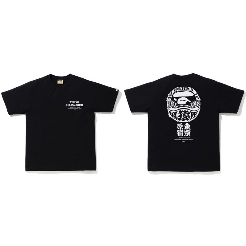 Bape Ape Head Shark Koi Fuji Graphic Oversized Tee Streetwear Unisex