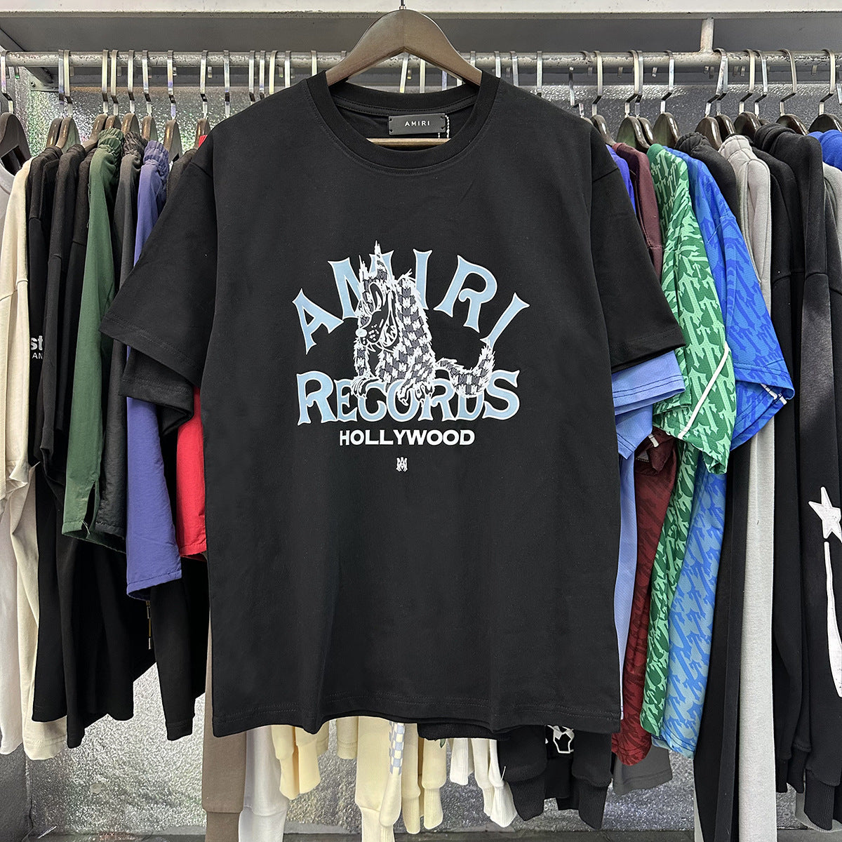 Amiri Peace Dove Graphic Oversized Tee Streetwear Unisex