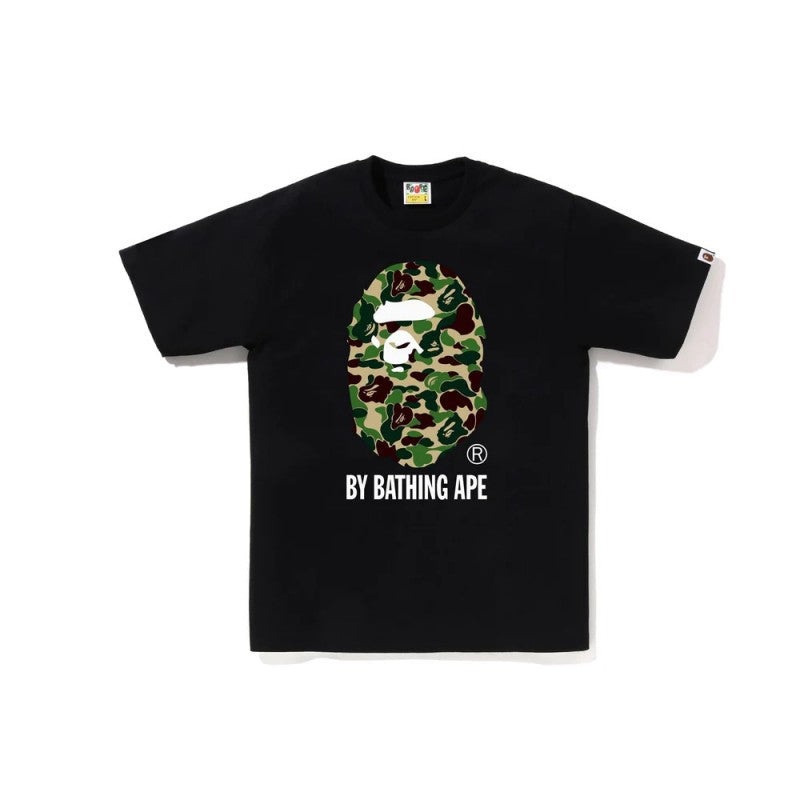 BAPE Camo Shark Ape Head Print Crew Neck Short Sleeve T‑Shirt Unisex