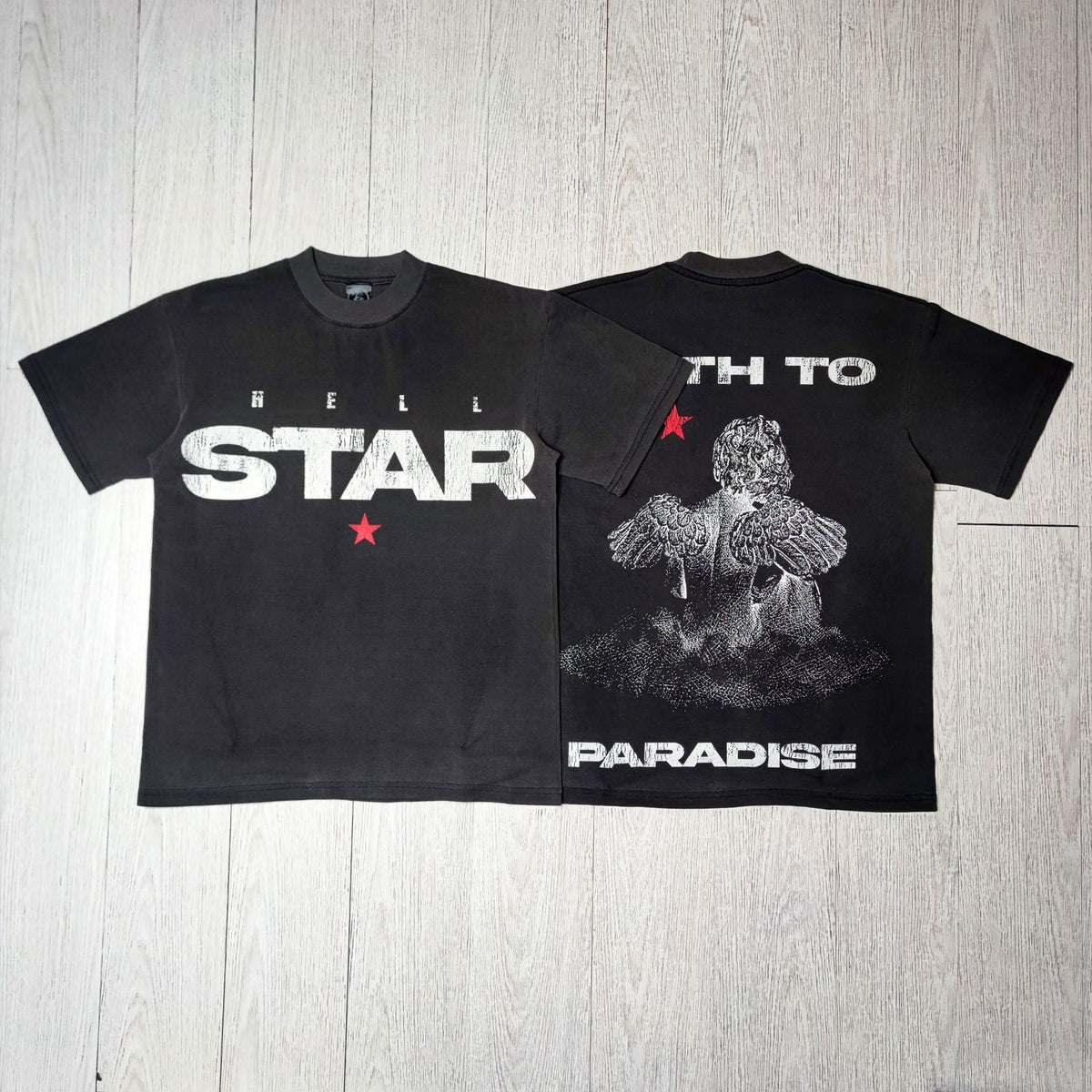Hellstar Multi‑Vintage Graphic Oversized Tee Streetwear Unisex