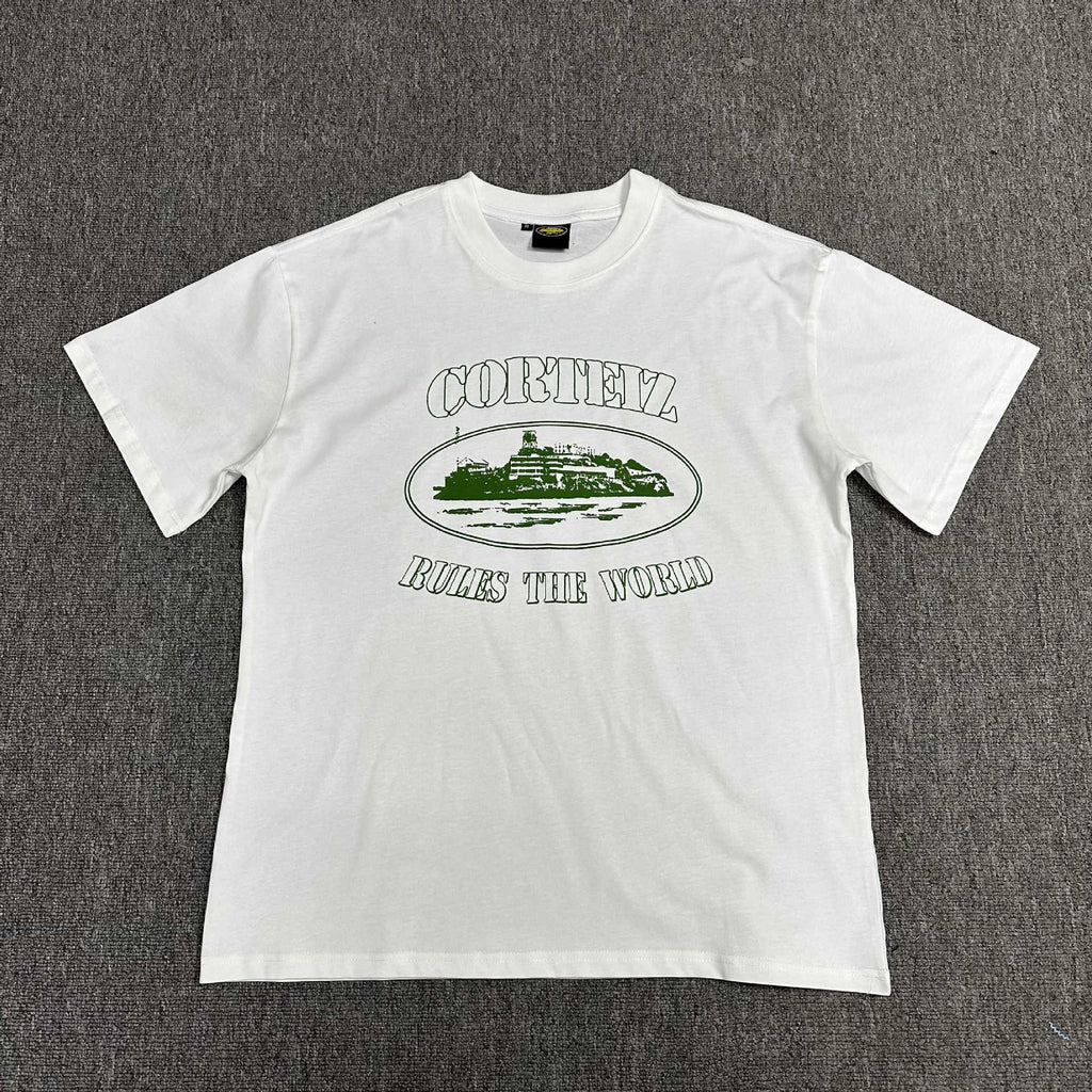 Corteiz Multi‑Graphic Print Crew Neck Short Sleeve T‑Shirt Unisex