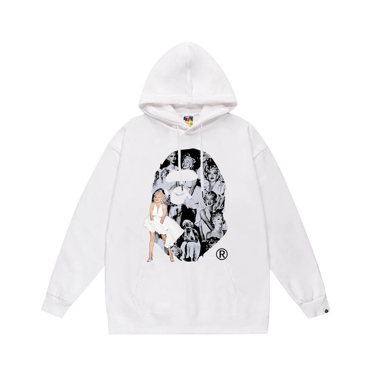 Bape Desert Camo Multi‑Print Ape Head Oversized Hoodie Streetwear
