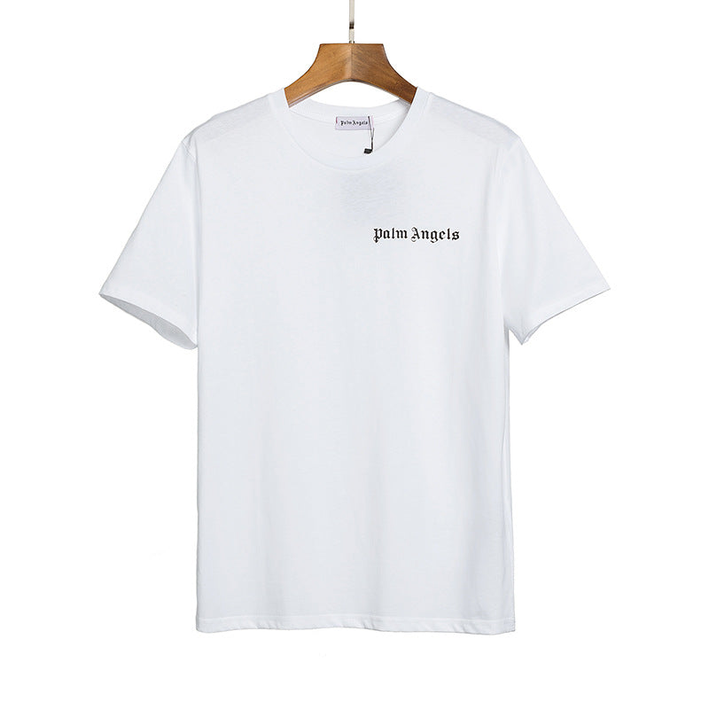 Palm Angels Teddy Bear Graphic Tee Loose Unisex Streetwear T-Shirt