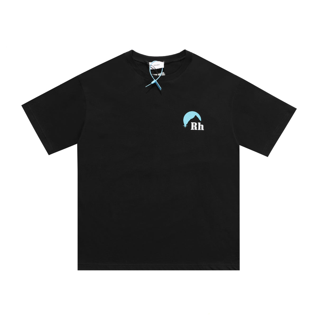 Rhude Vintage Sunset Coconut Tree Graphic Oversized Tee Streetwear