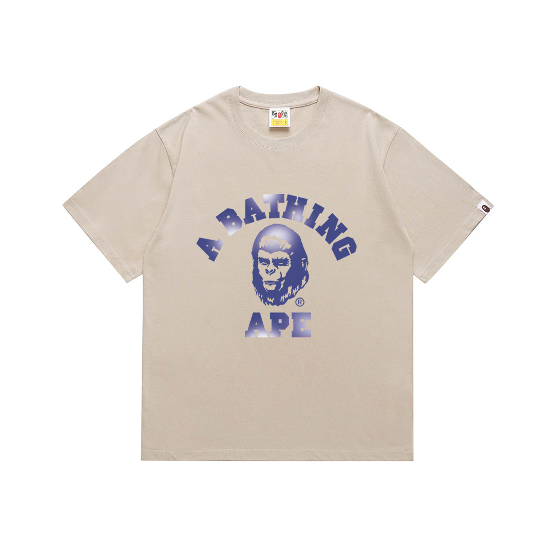 Bape Maneki Neko Ape Head Graphic Oversized Tee Streetwear Unisex