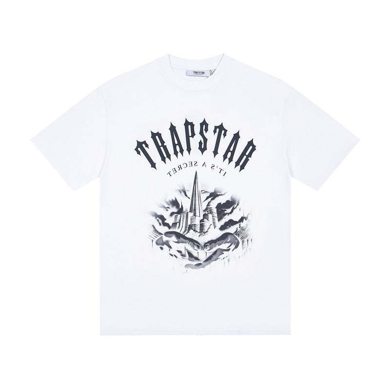Trapstar Multi‑Graphic Print Oversized Tee Streetwear Unisex