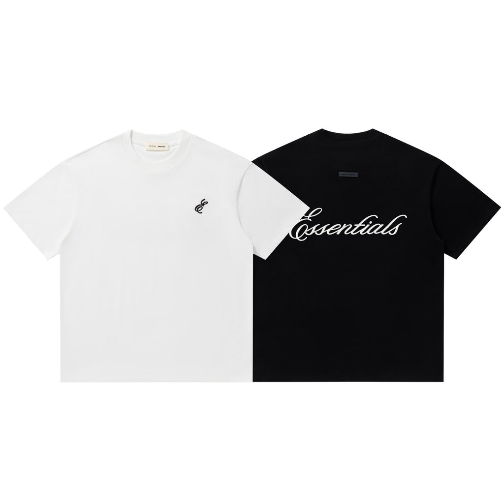 Fear Of God Essentials Script Embroidery Crew Neck Tee Unisex