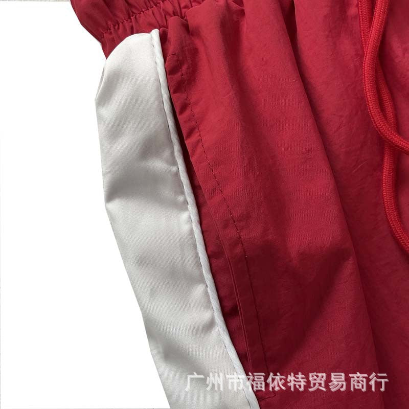 Corteiz Alcatraz Italian-Style Drawstring Nylon Shorts
