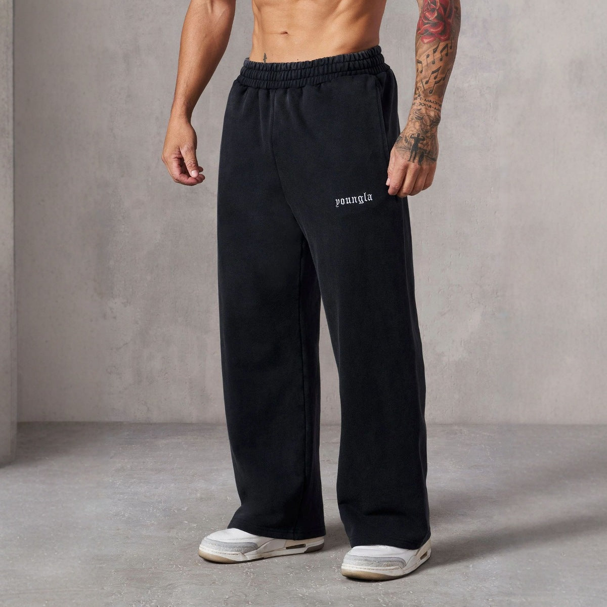 YOUNGLA 2111 Classic Baggy Sweats
