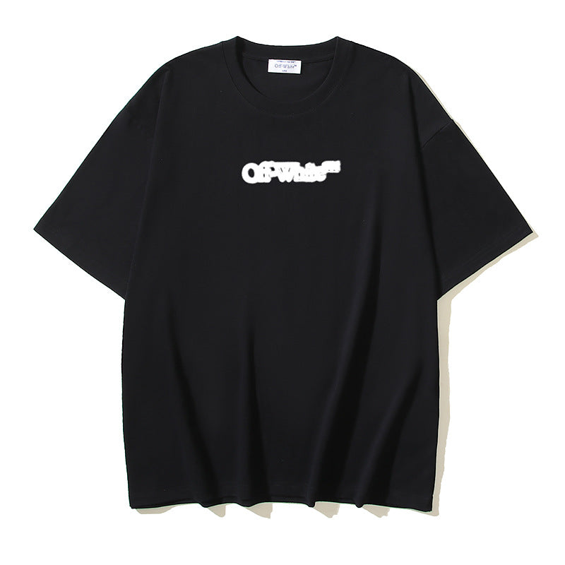 Off‑White Multi‑Sketch Arrow Graphic Oversized Tee Streetwear Unisex