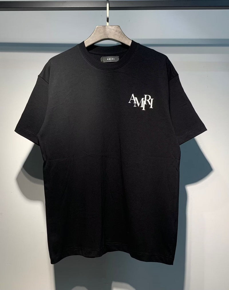 Amiri Multi‑Print Peace Dove Graffiti Oversized Tee Streetwear