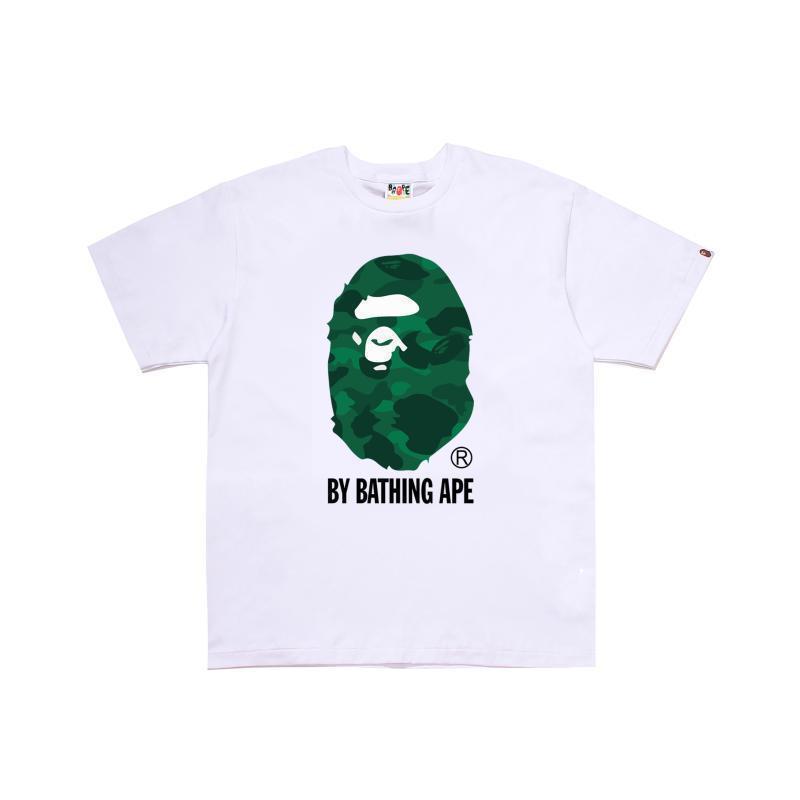 BAPE Ape Head Print Loose Unisex Streetwear T-Shirt