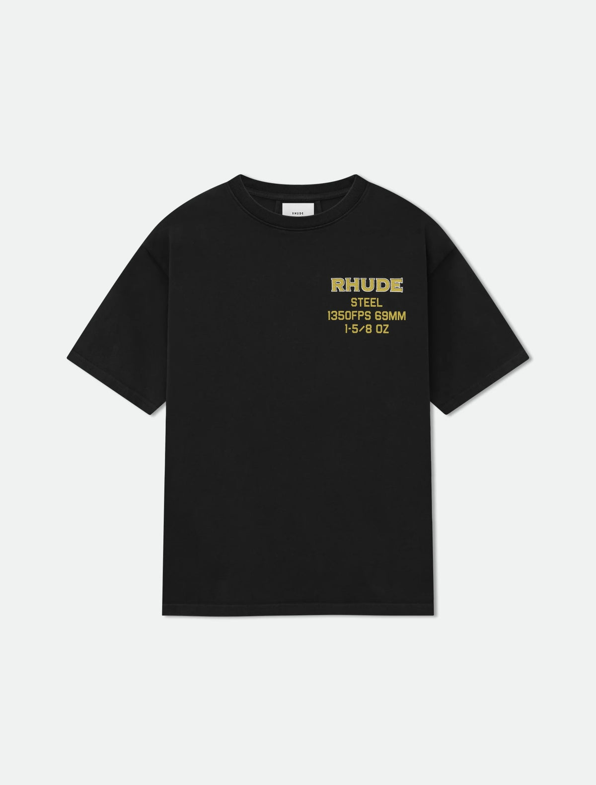 Rhude Vintage Sunset Coconut Tree Graphic Oversized Tee Streetwear