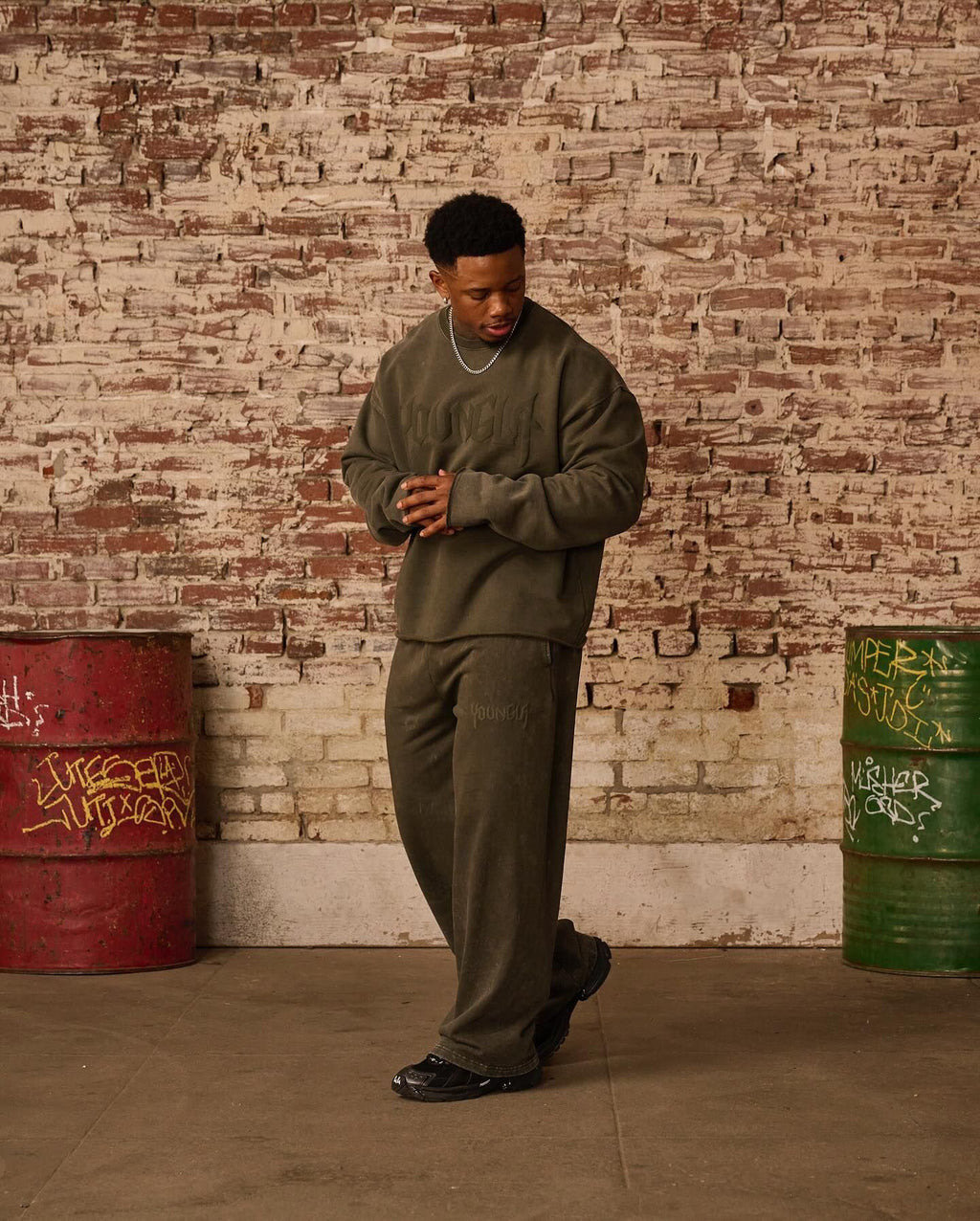 YOUNGLA 2041 The Midnight Collection - Joggers