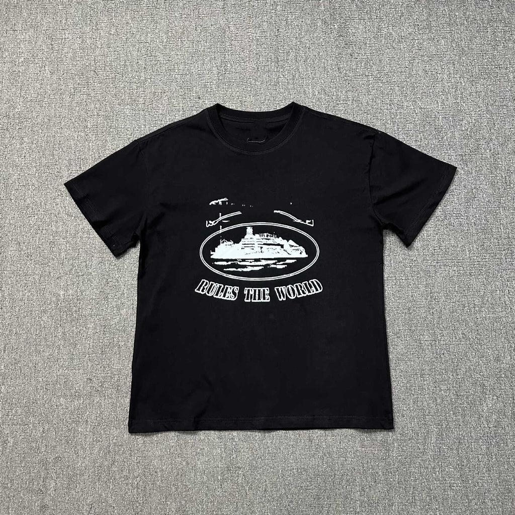 Corteiz Multi‑Graphic Print Crew Neck Short Sleeve T‑Shirt Unisex