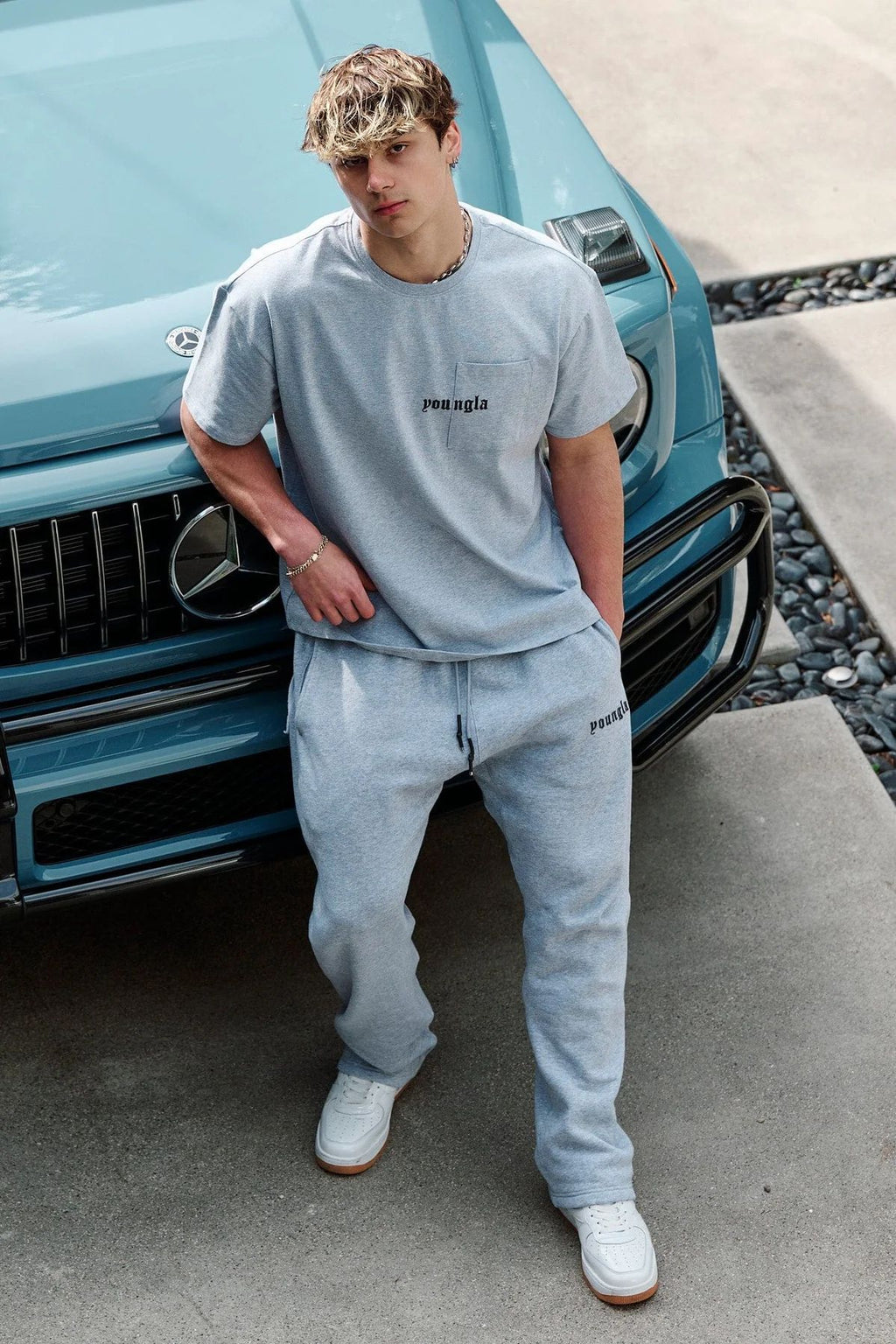 YOUNGLA 216 Eternal No Cuff Sweats