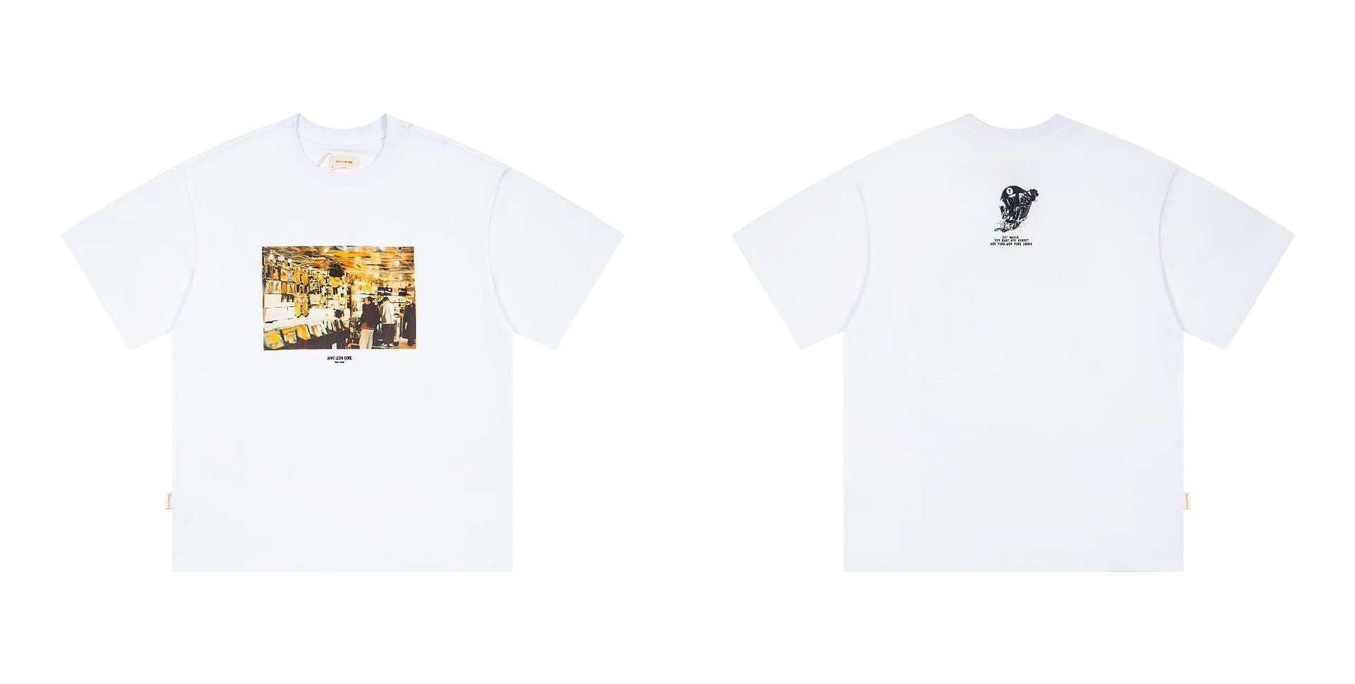 Aime Leon Dore Letter Graphic Crew Neck Short Sleeve T Shirt