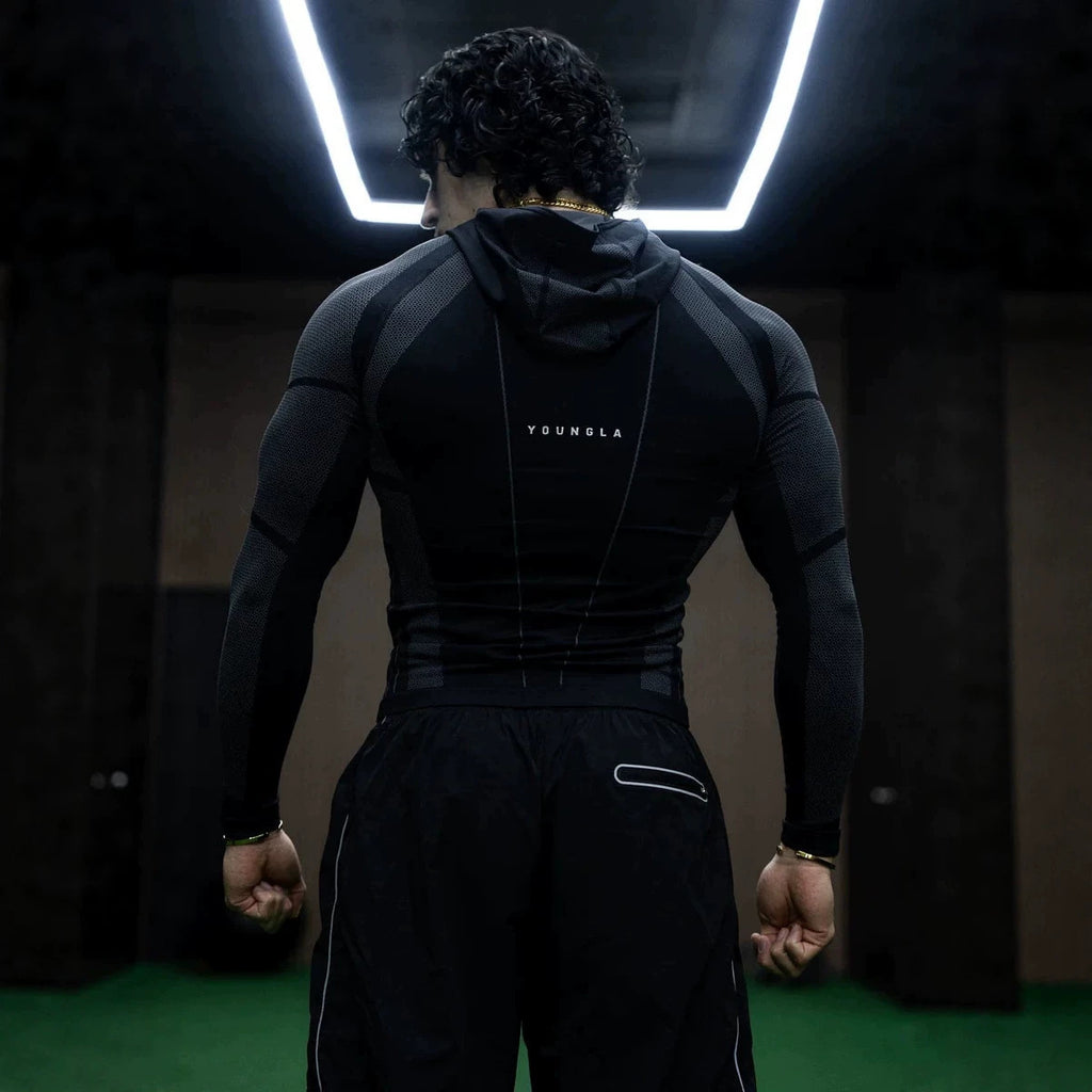 YOUNGLA 8061 Apex Compression Zip-Ups