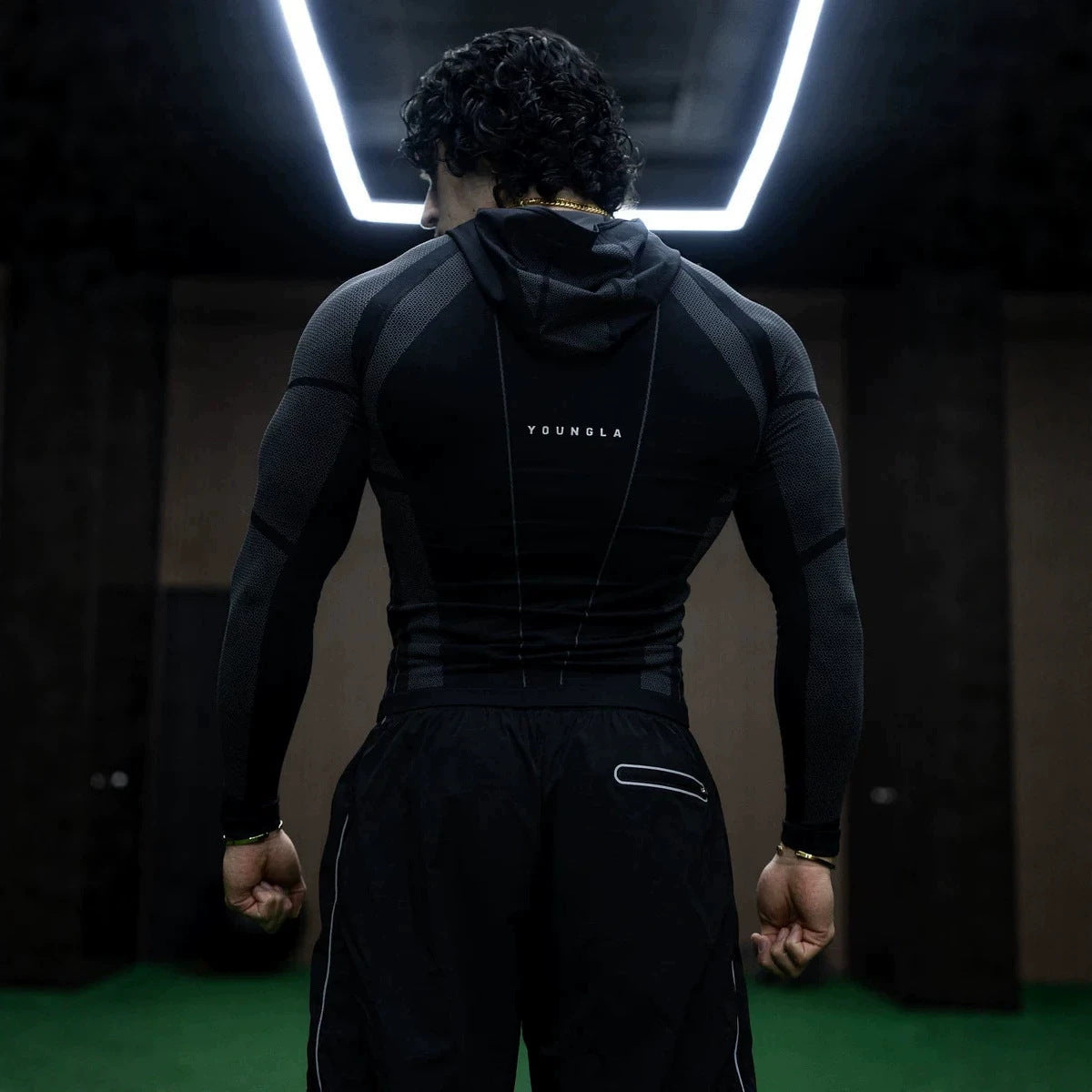 YOUNGLA 8061 Apex Compression Zip-Ups
