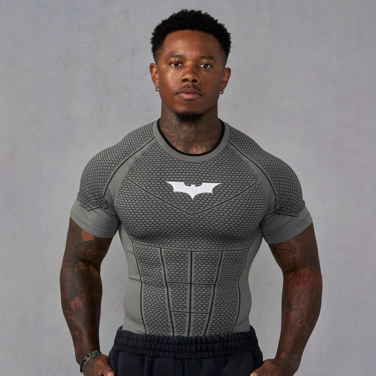 YOUNGLA 4259 Batman Compression Tees