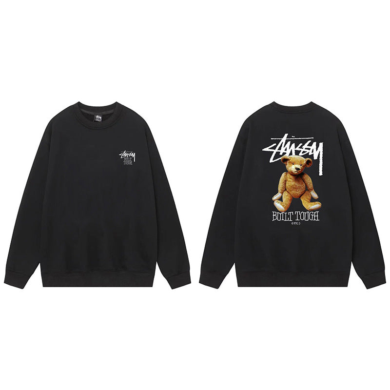 Stussy Graphic Crewneck Sweatshirt 8 Ball Dice Street Casual Pullover
