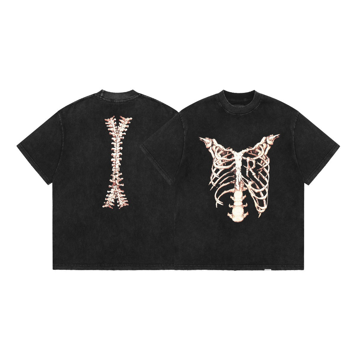 Represent Shark Washed Graphic Oversized Tee Streetwear Unisex