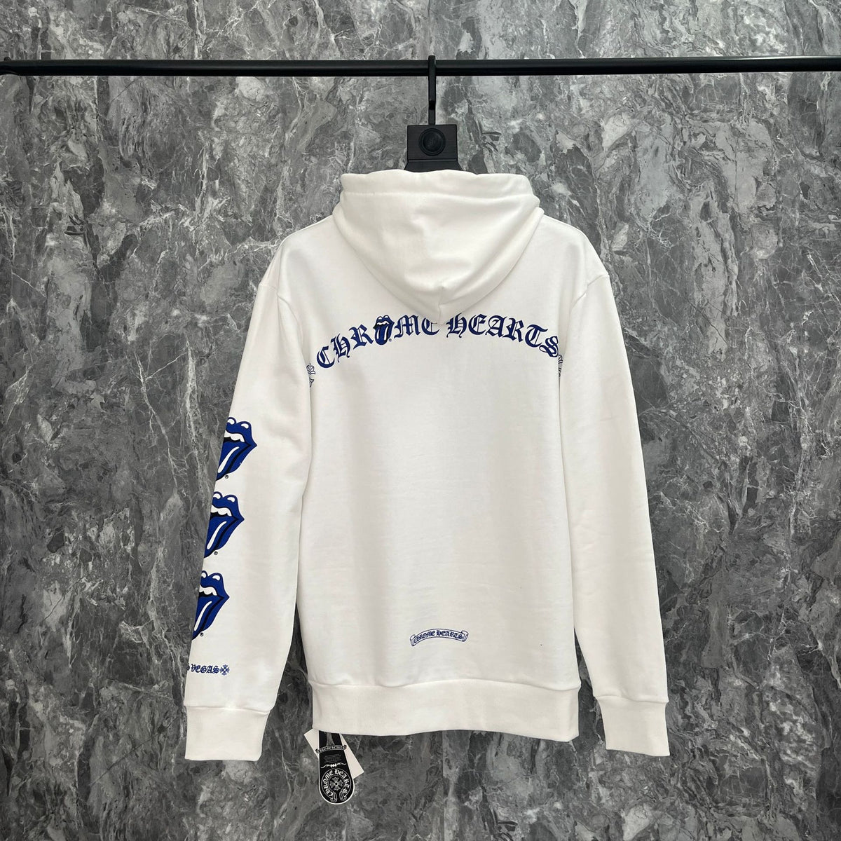 Chrome Hearts Multi‑Cross Graphic Oversized Hoodie Streetwear Unisex