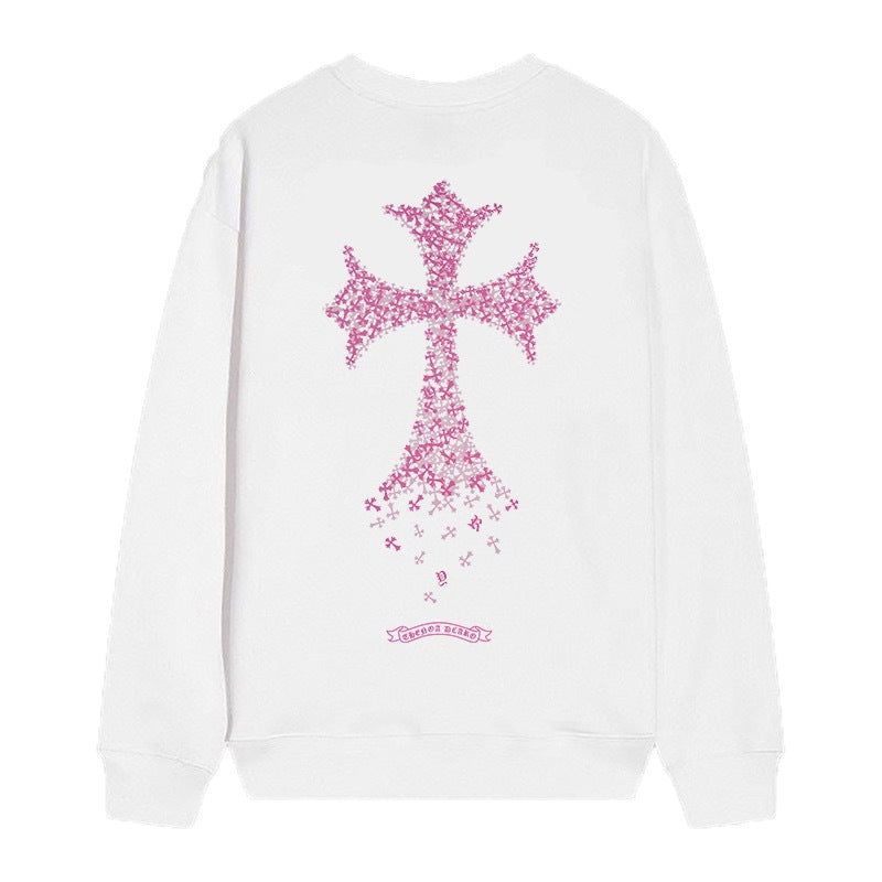 Chrome Hearts Cross Horseshoe Crewneck Sweatshirt Vintage Street Top