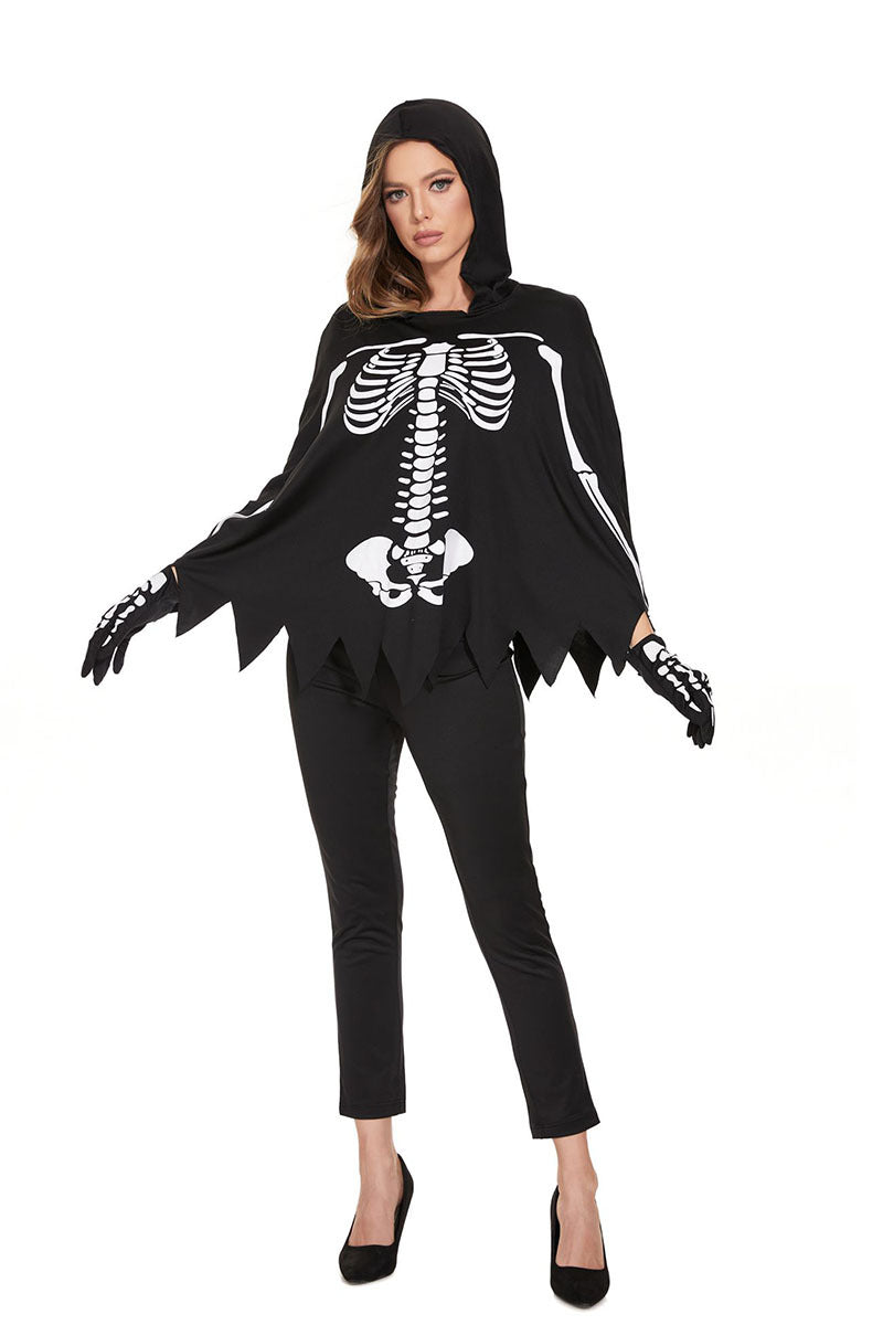 Halloween Men & Women Skeleton Ghost Bride Cosplay Couple Party Sets