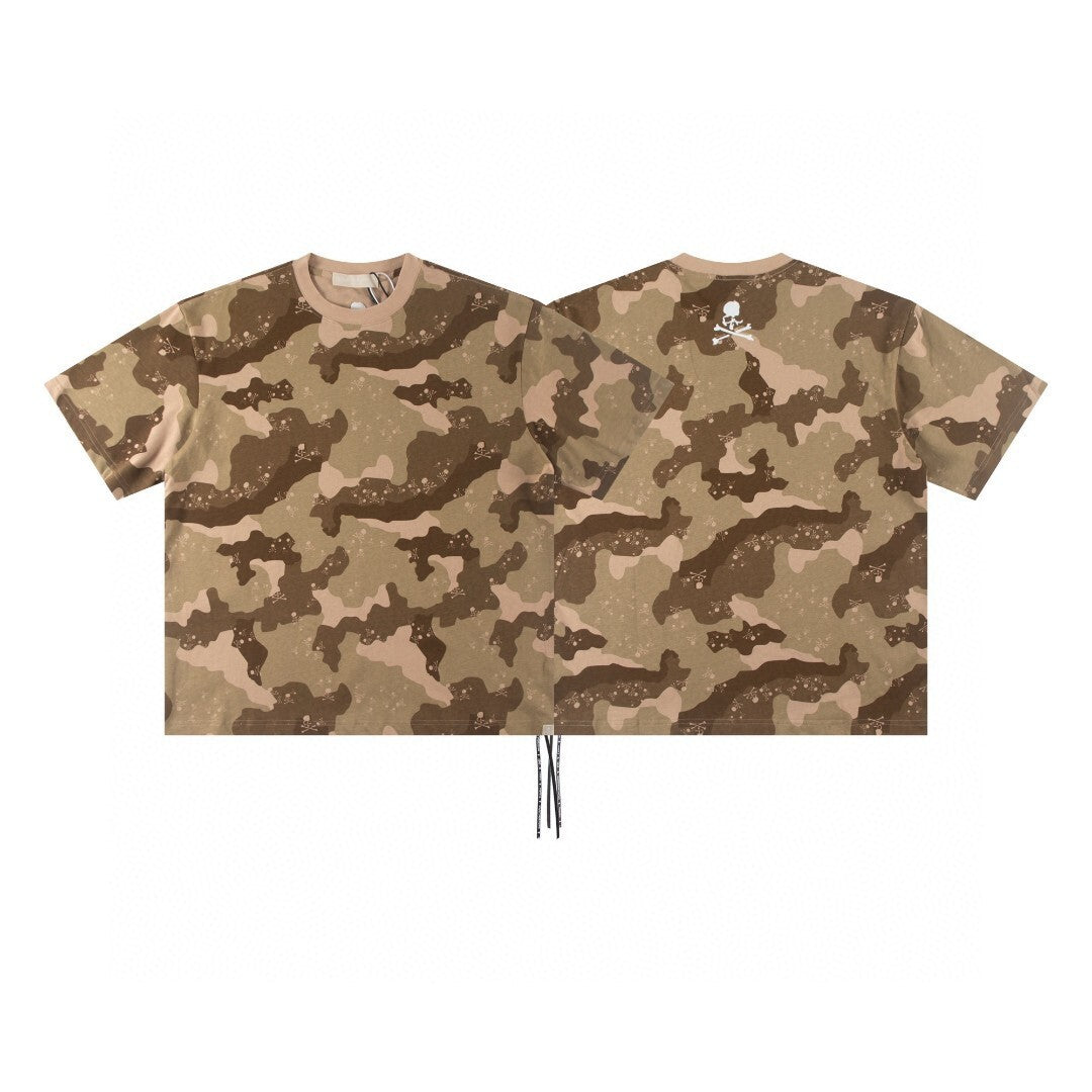 Mastermind Japan Skull Print Crew Neck Short Sleeve T Shirt Unisex